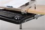 Step Microdesk writing slope for keyboard trays 9½ deep and 25" wide or greater.