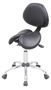Kanewell Twin Adjustable Saddle Chair with Removable Backrest