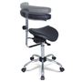 Kanewell Saddle Stool with 360° Rotating Arm
