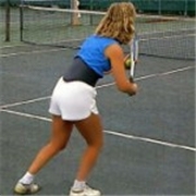 Back-A-Line Lumbar Support Back Belt for Tennis
